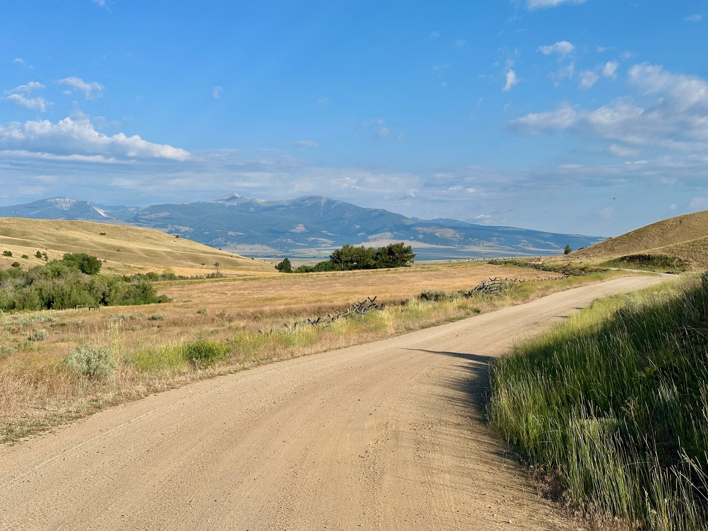 Heading back into the mountains.