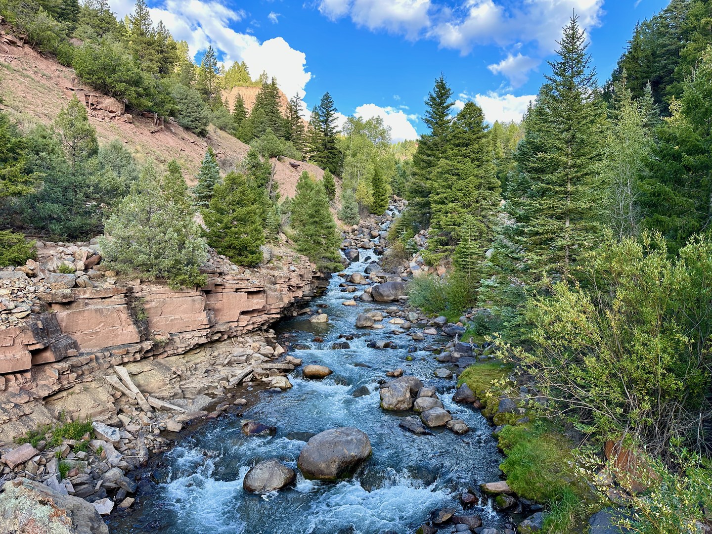 The San Miguel River.