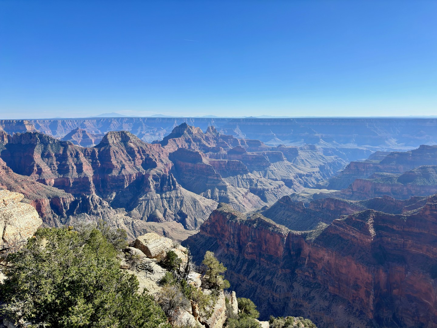 Views from Bright Angel Point.