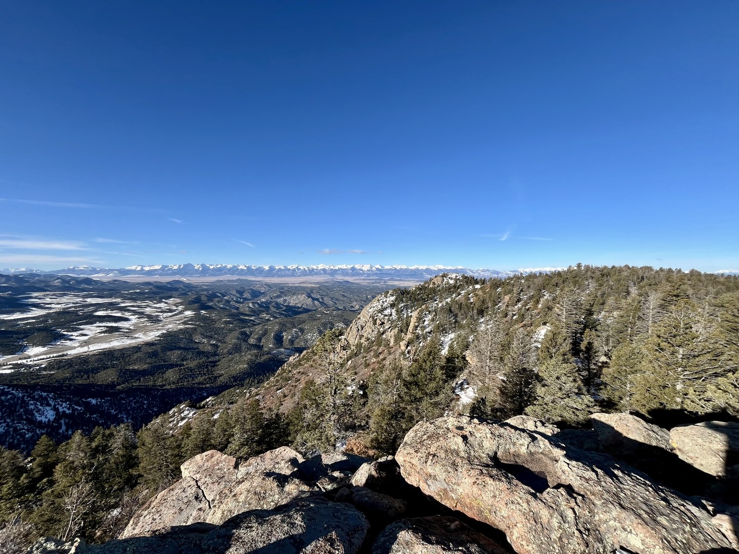 Views from the summit.