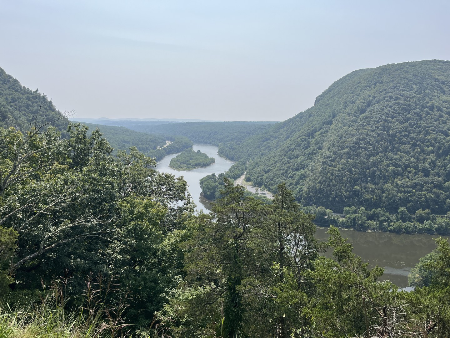 Delaware River from Mt. Tammany.