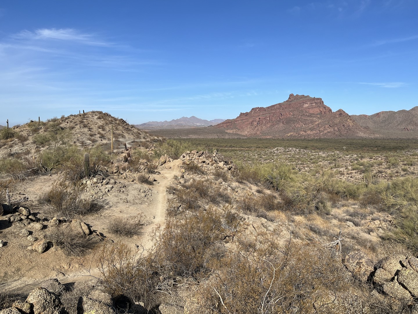 Red Mountain as seen from the Ridge Trail.