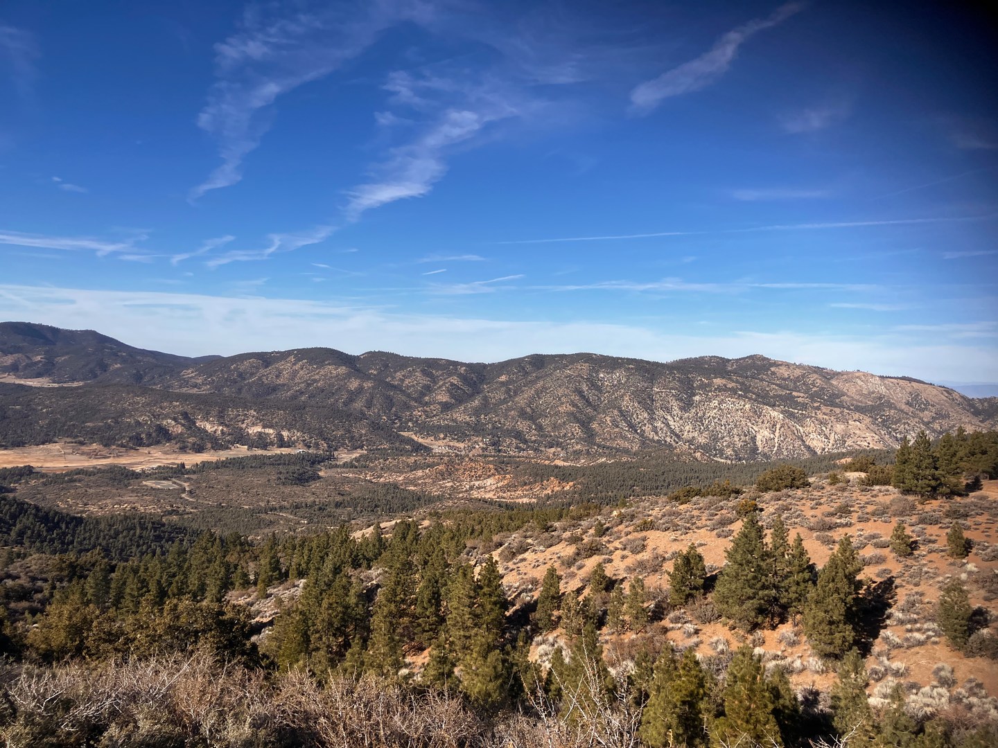 Swell views toward Tecuya Mountain.