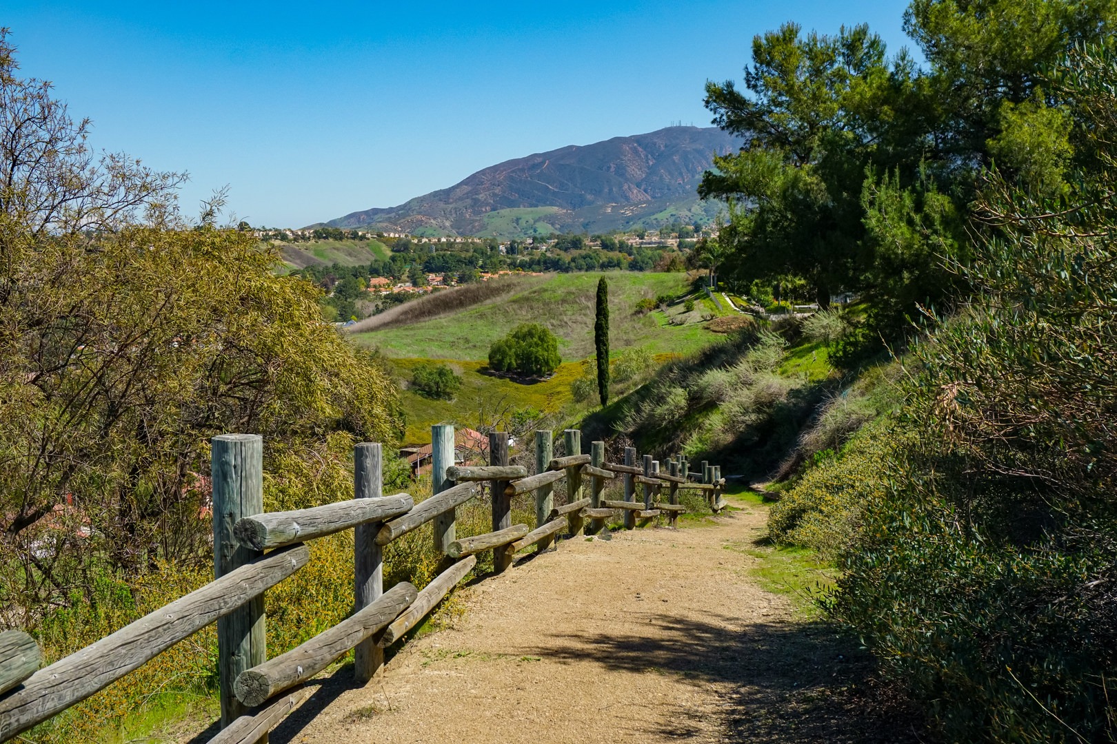 East Hills Trail in Anaheim Hills.