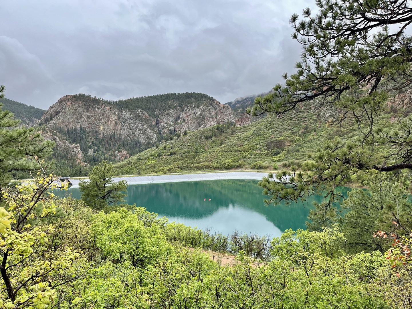 Gold Camp Reservoir.