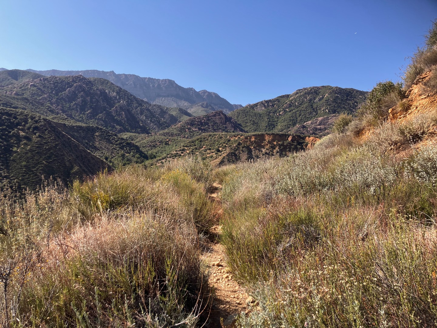 Hines Peak and the Topatopa Mountains pictured in the upper left here.