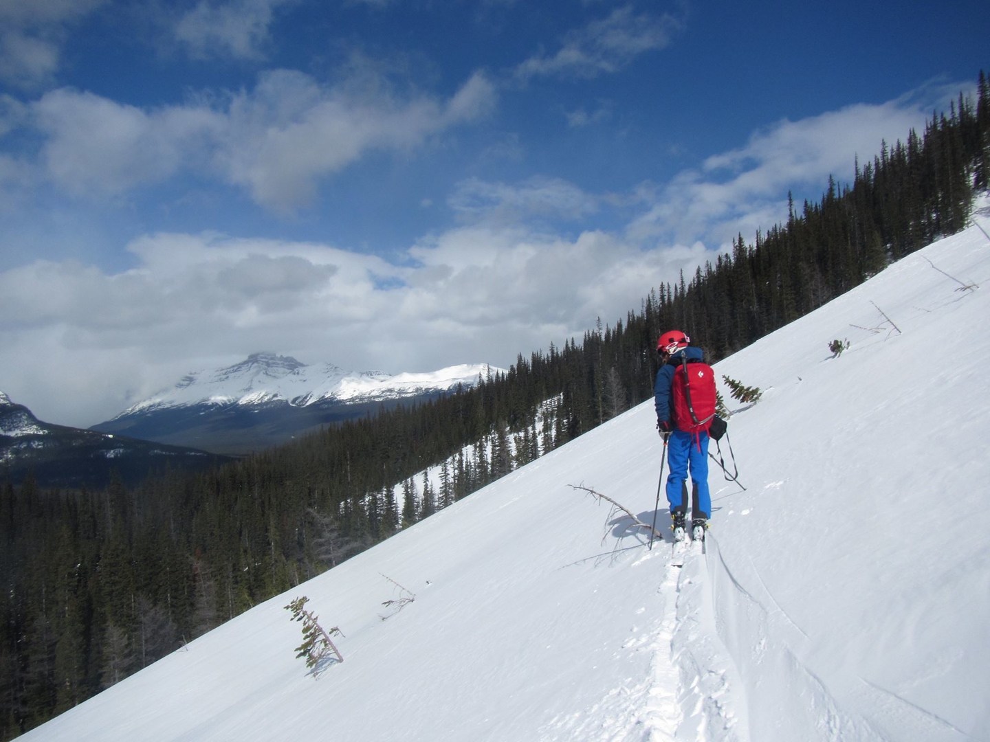 Scoping a line with Halo 28 on.