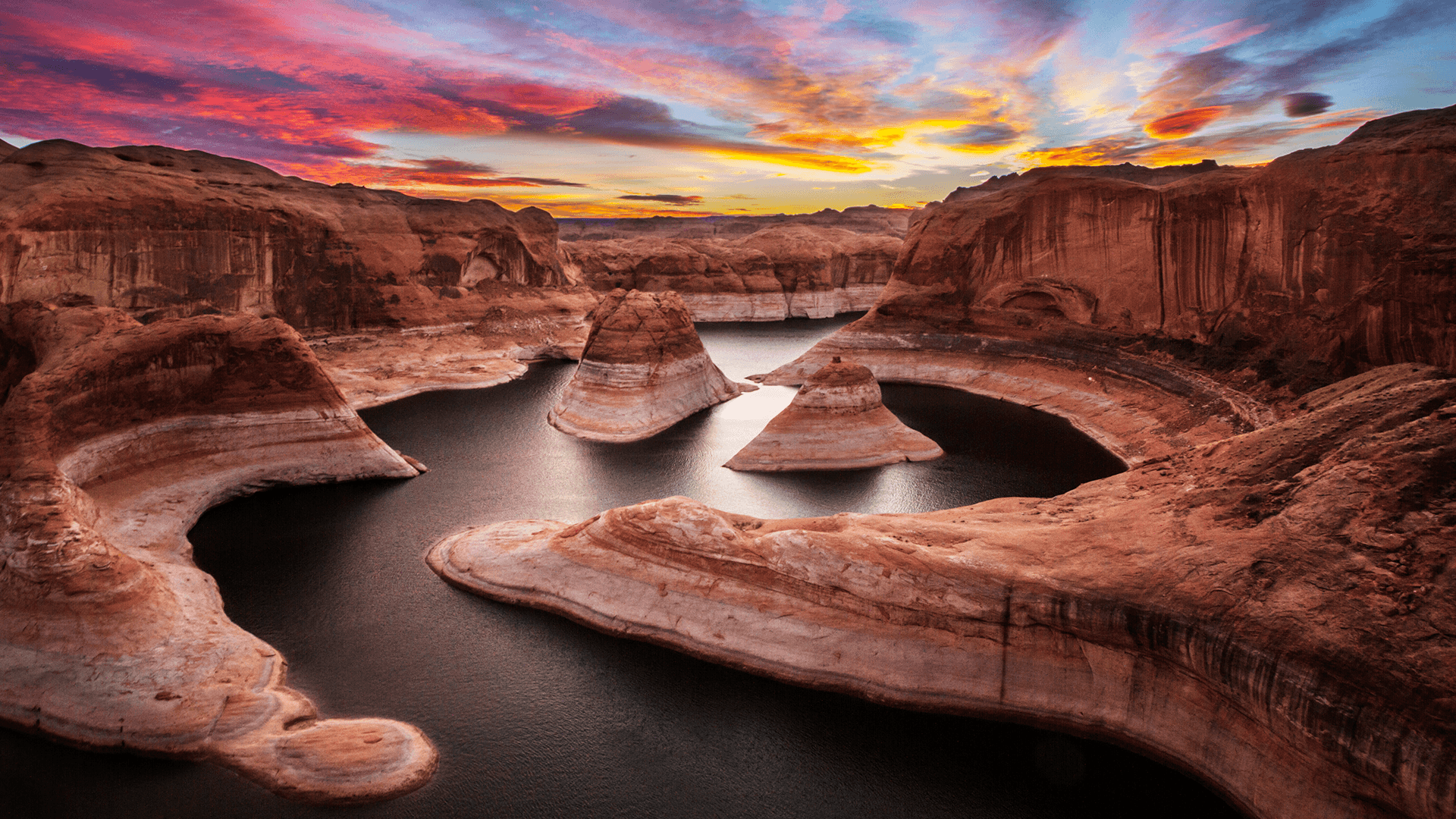 How do you get to Reflection Canyon in Utah?