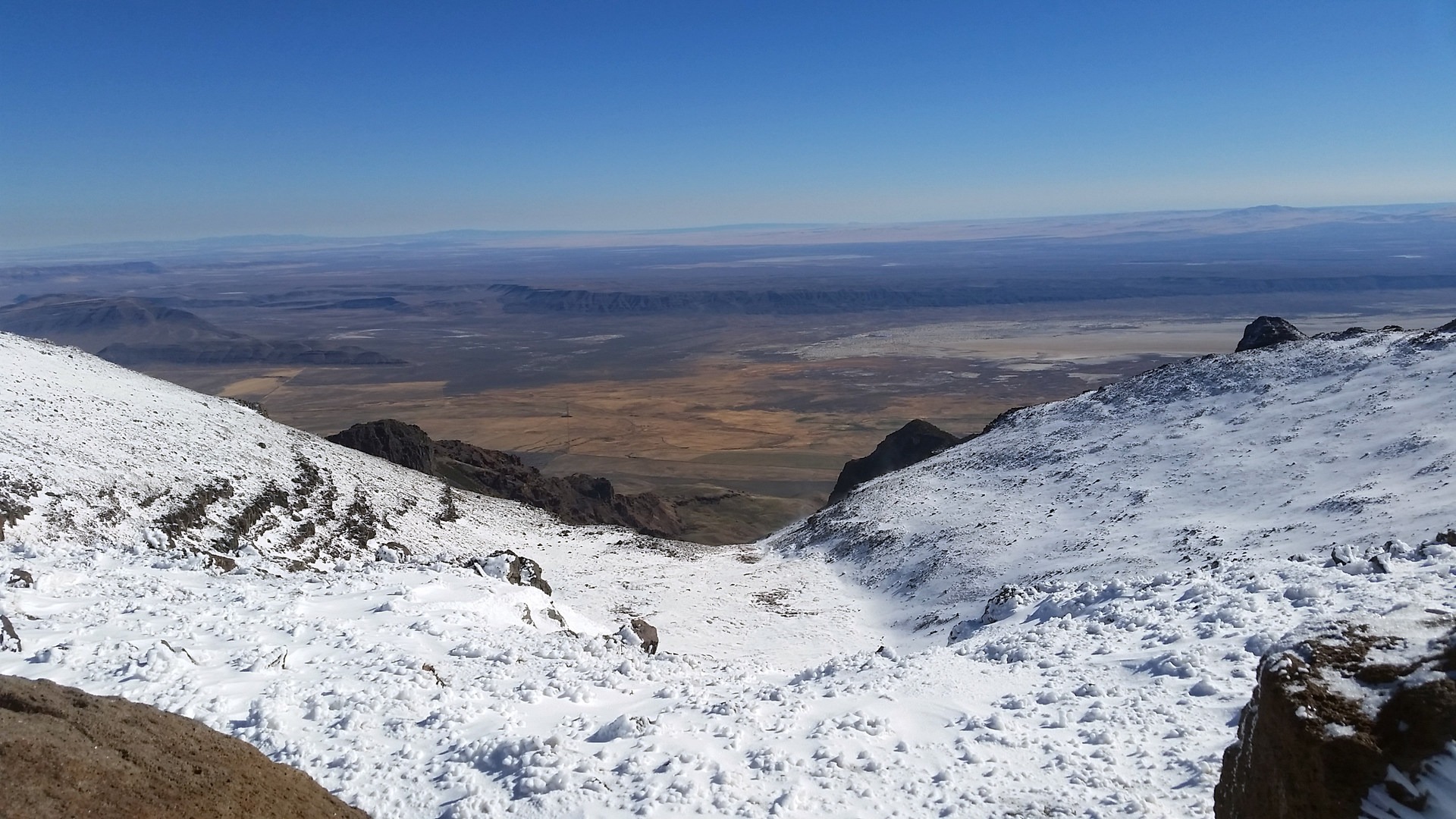 Public land as far as the eye can see from the top of Steens Mountain in eastern Oregon.