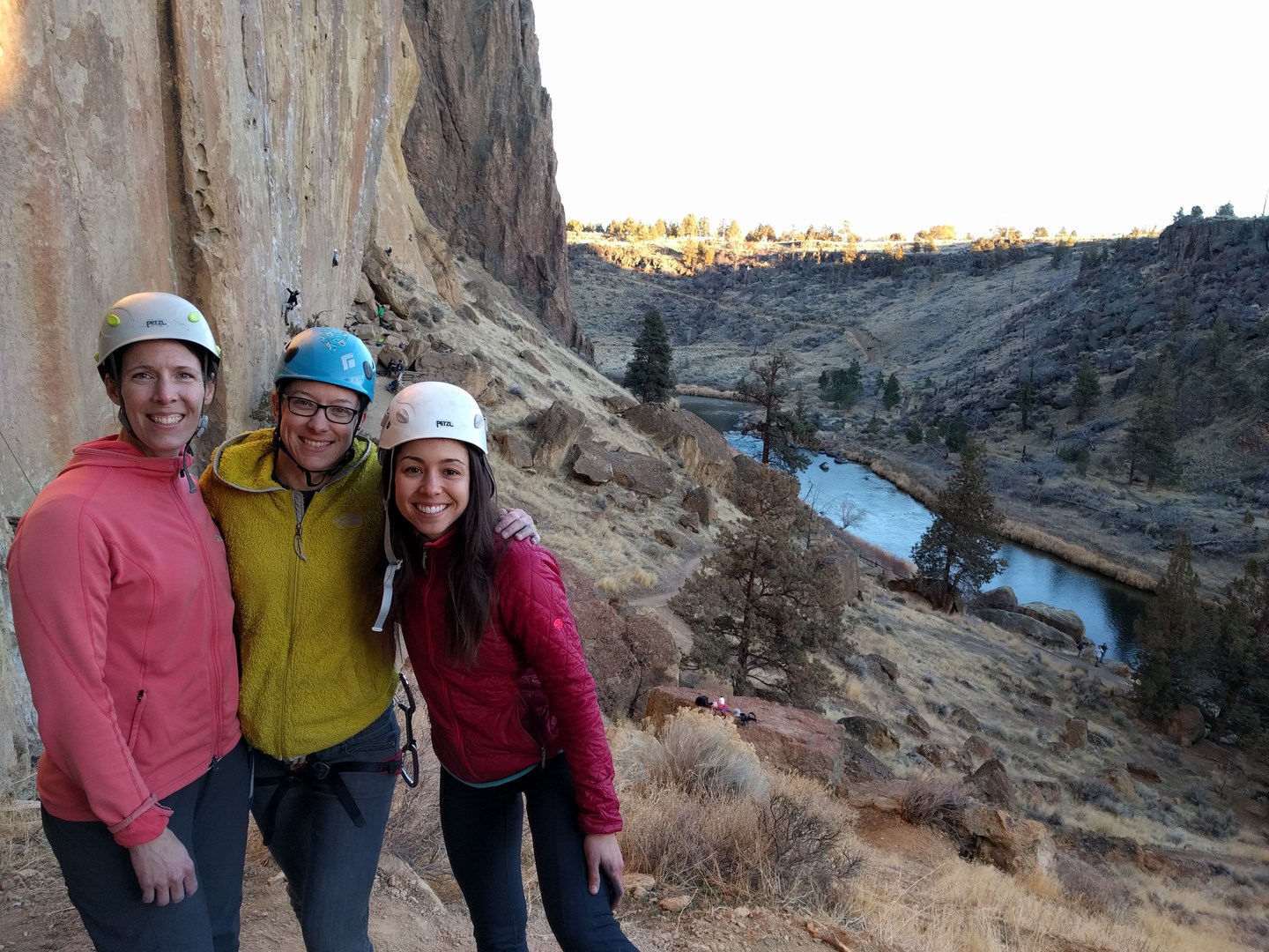 Climbing at Smith Rock