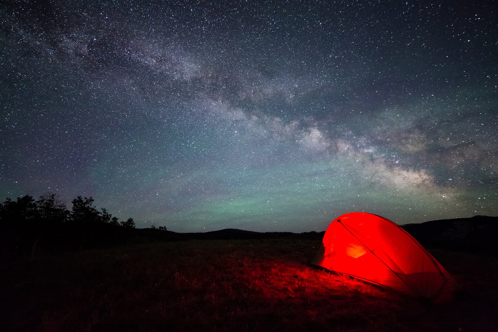 Backcountry camping near Grand Teton National Park. Credit: Mike Cavaroc at Free Roaming Photography.
