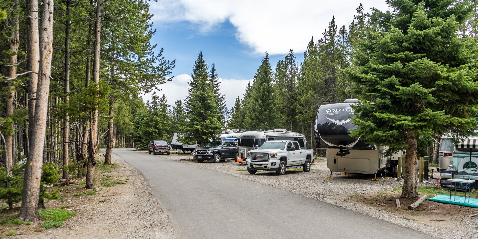 full hookup rv sites in yellowstone