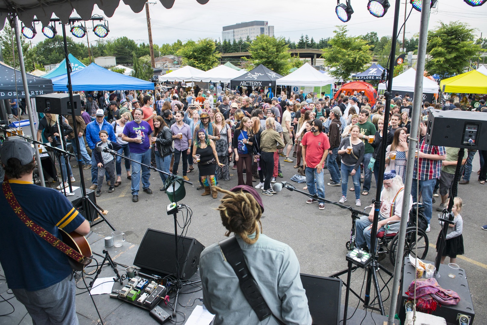 Outdoor Project's 2017 Summer Solstice Party, Portland.