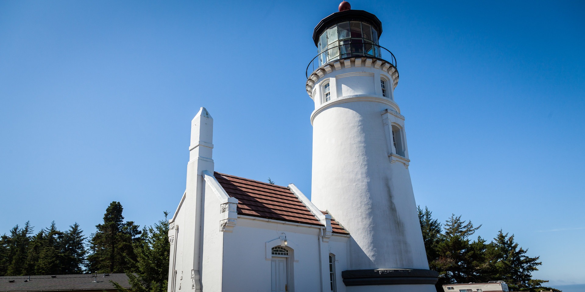 The Umpqua River Lighthouse.