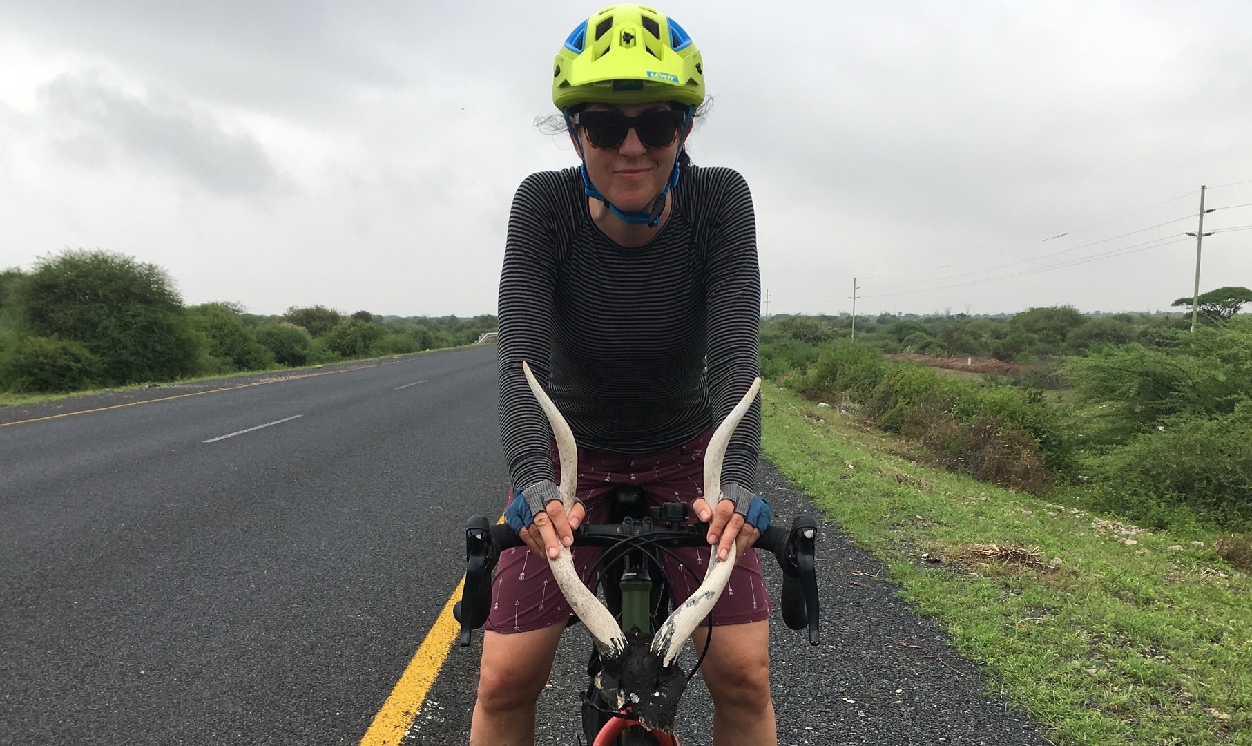 Cycling in Tanzania as part of African Spokes, a 70-day trip across Africa. Photo by Simon Blake of Kenyan Riders.