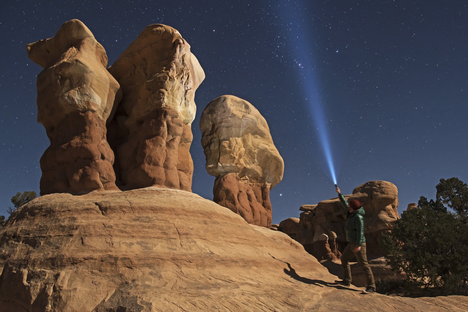Standing up for our national monuments. Devils Garden in Grand-Staircase Escalante National Monument.