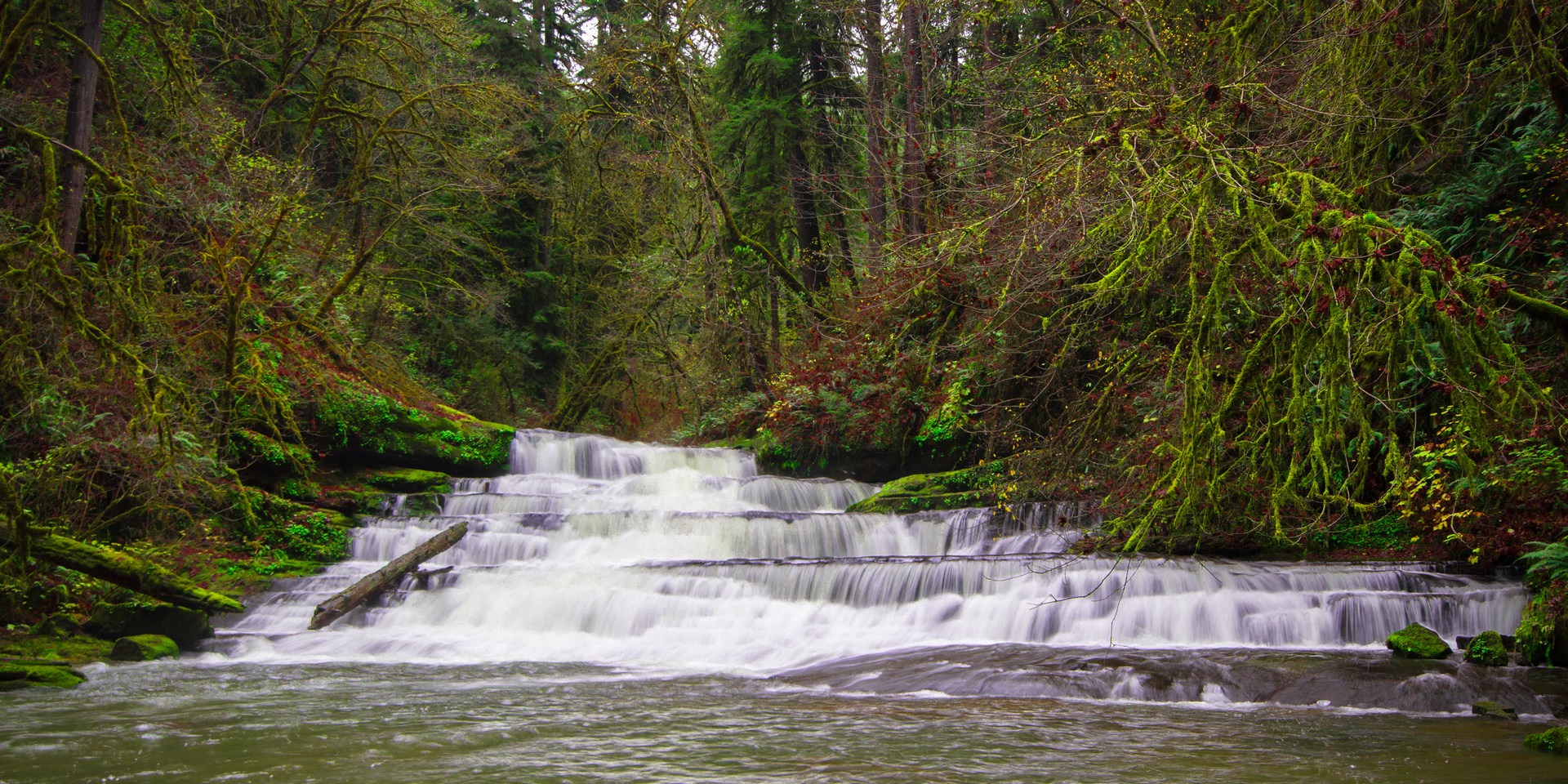 Devils Staircase waterfall.