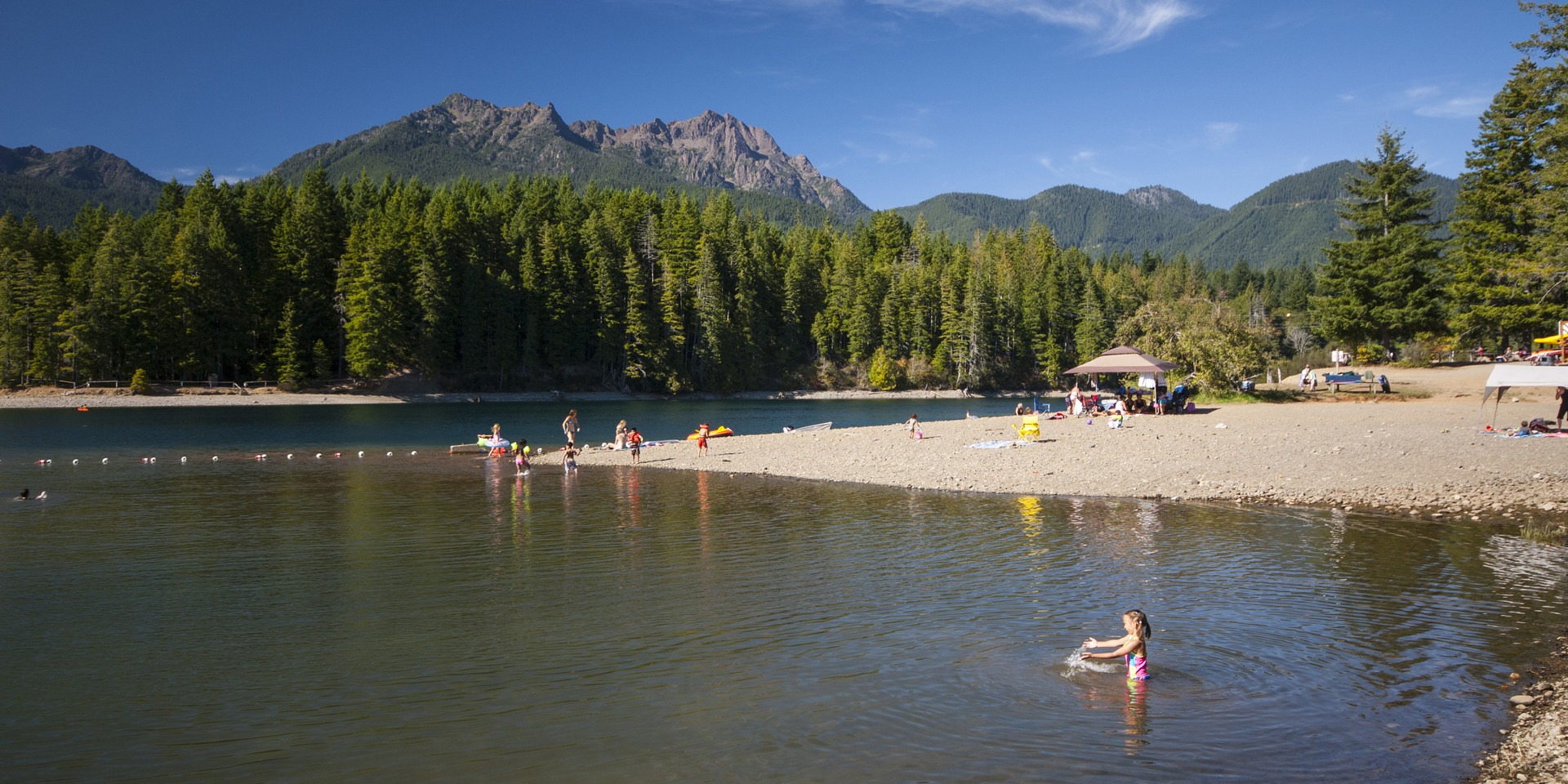 Lake Cushman, Skokomish Park Beach + Day Use Area Outdoor Project