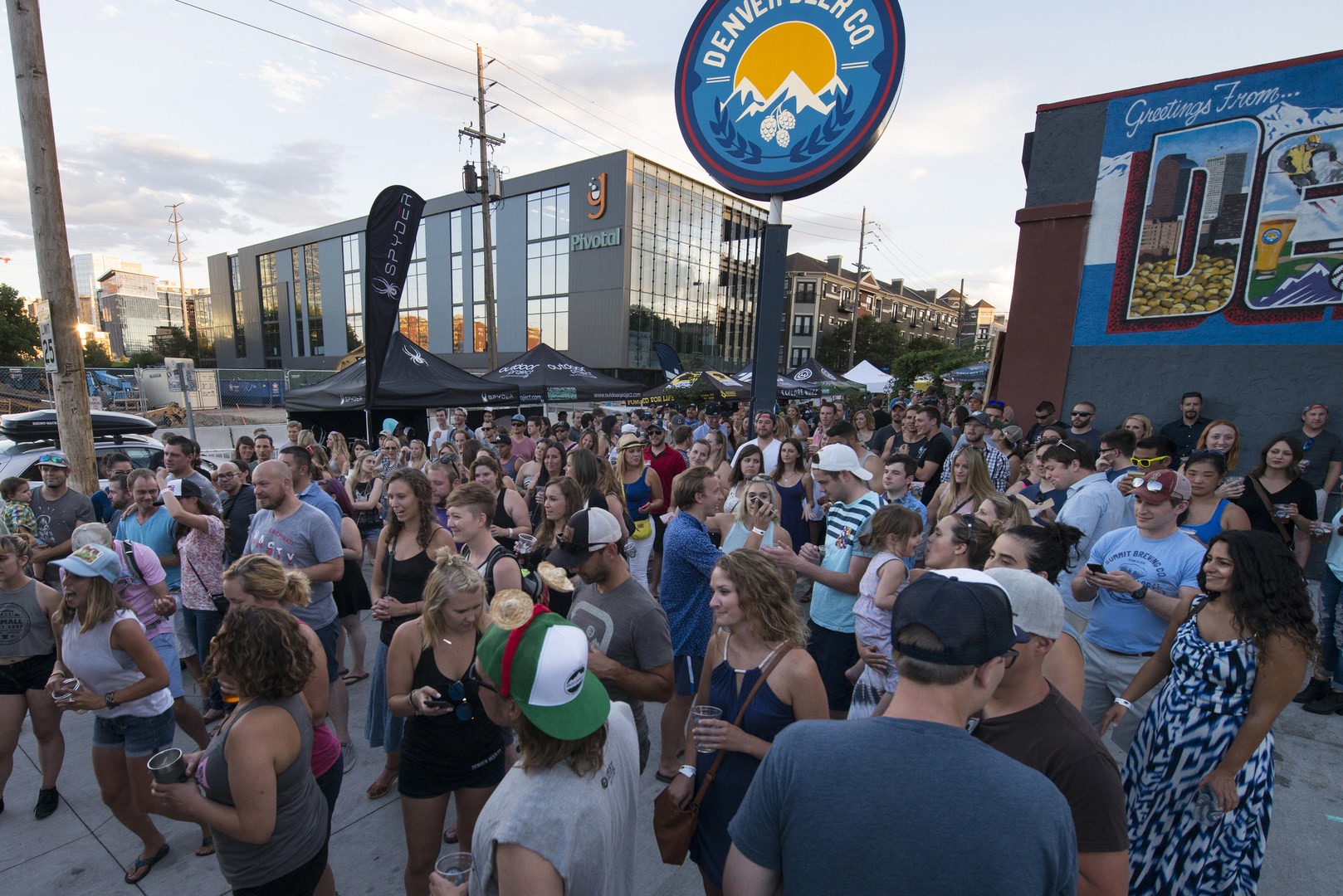 Mile High Summer Shindig at Denver Beer Company 2016.