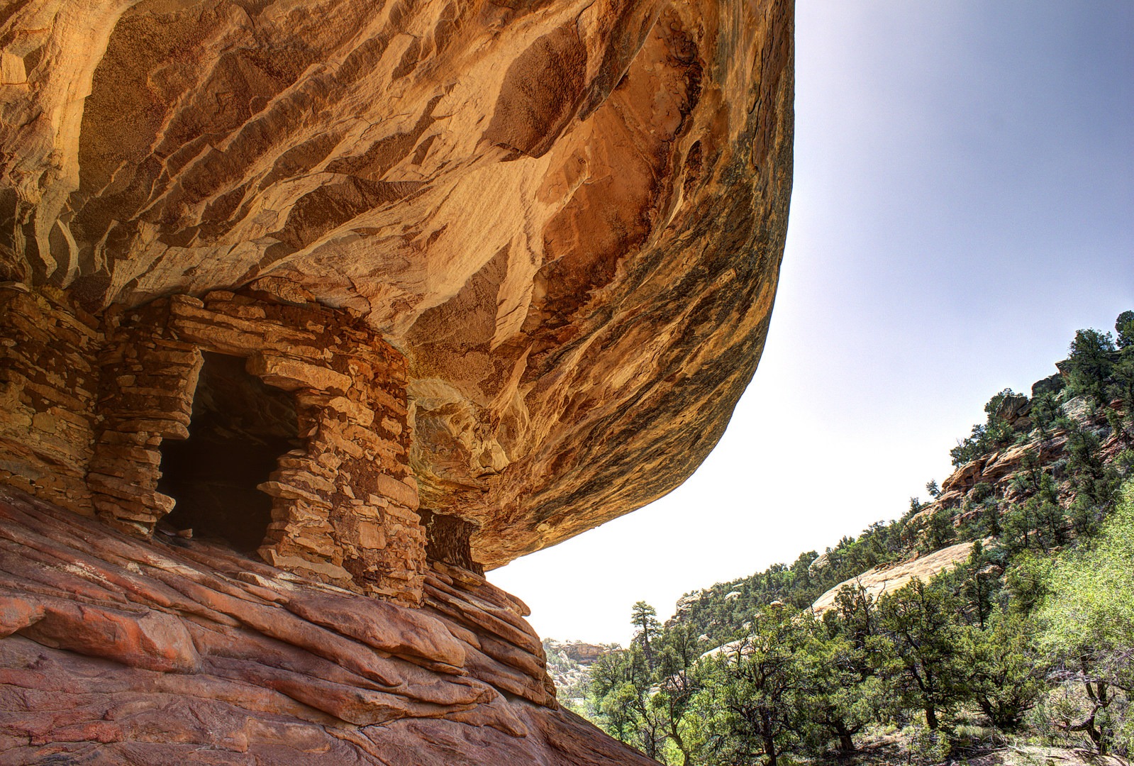 "House on Fire" located in South Fork Mule Canyon, part of the newly formed Bears Ears National Monument