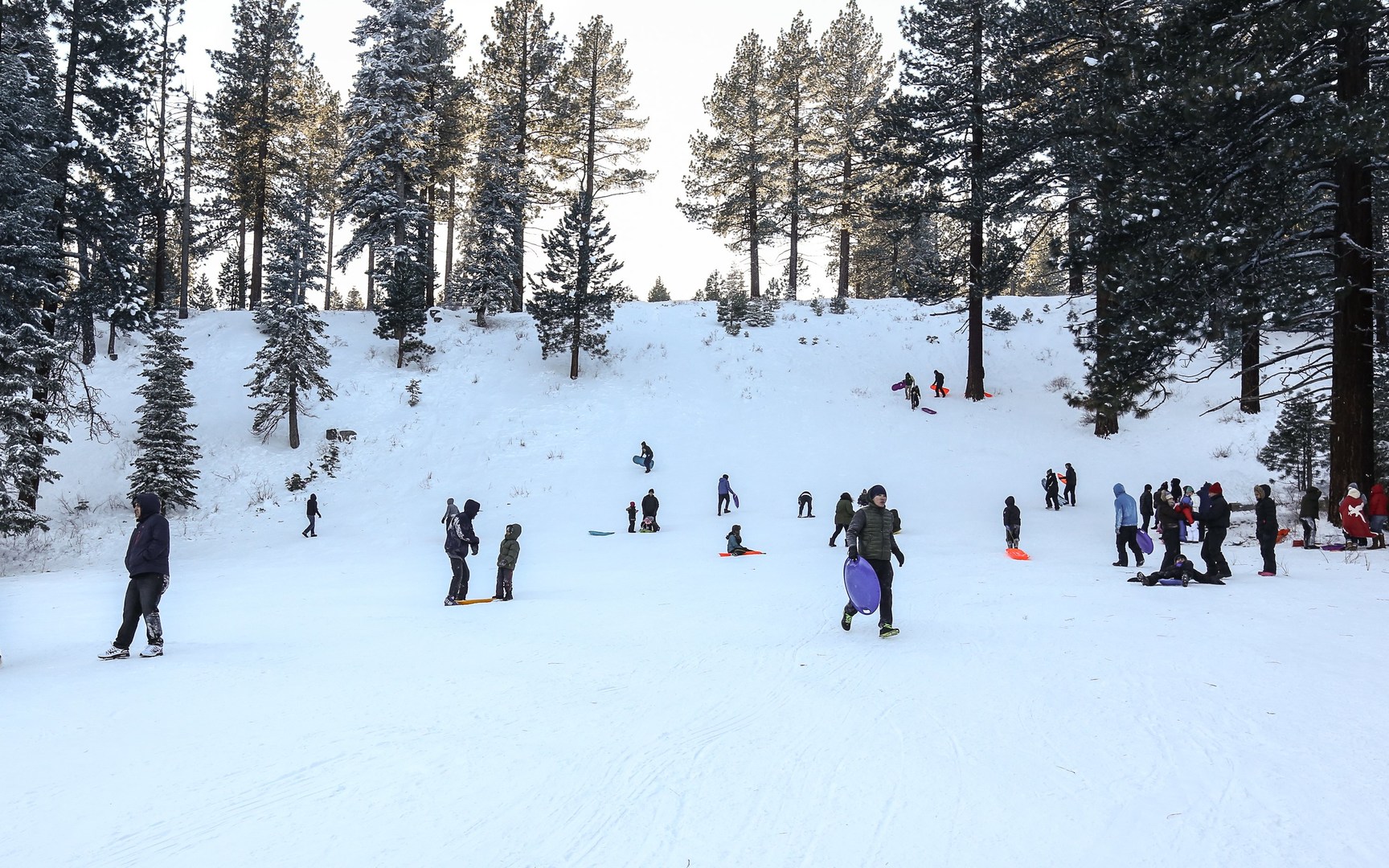 Spooner Summit Sledding Outdoor Project