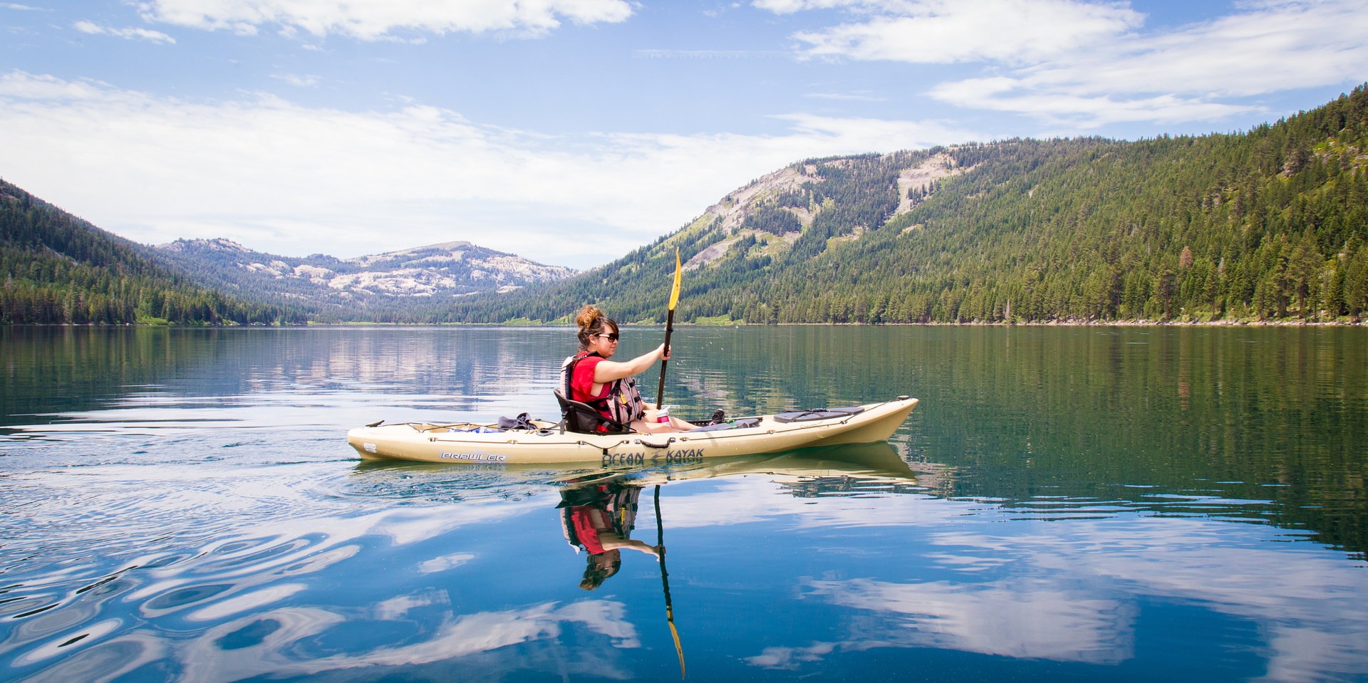 Independence Lake, California. Prop 68 would improve access to recreation and protect clean water supplies throughout the state.