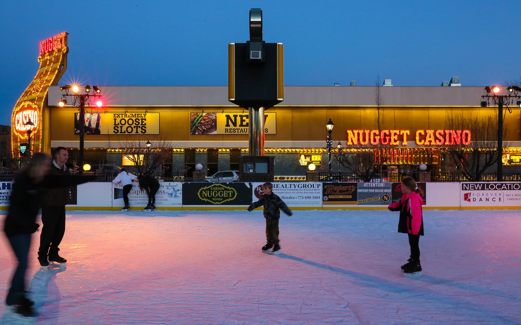 Arlington Square Ice Rink Outdoor Project