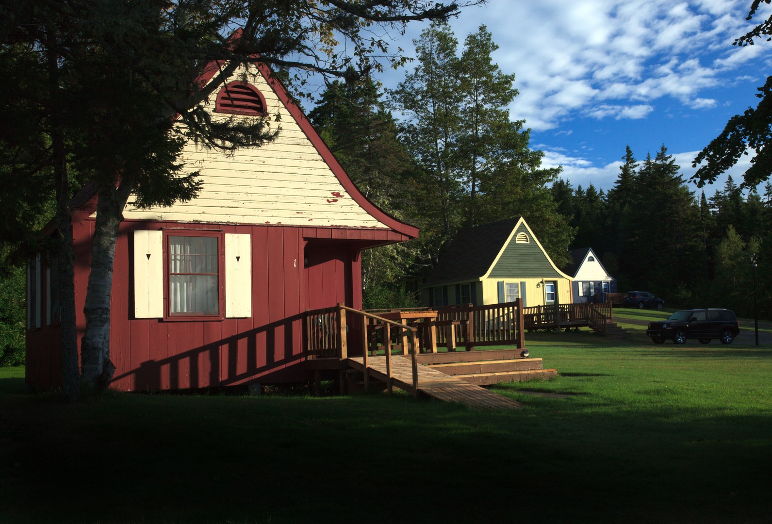 Fundy Highlands Motel Chalets Outdoor Project