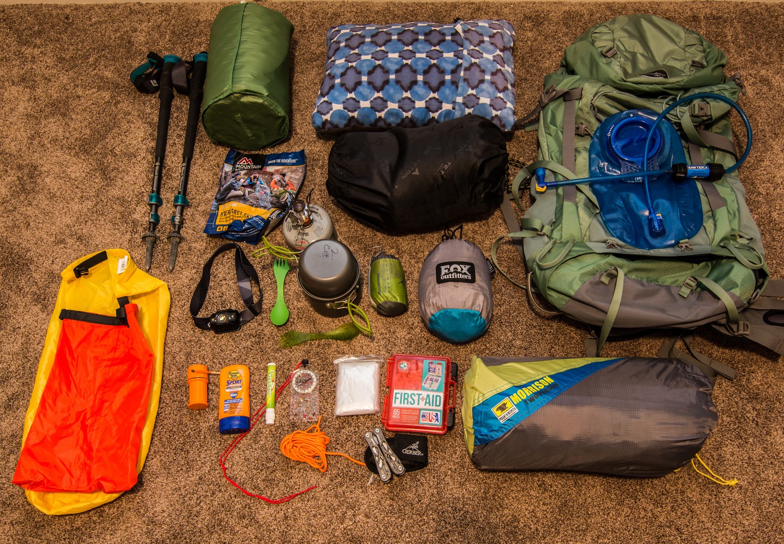 must have hiking equipment