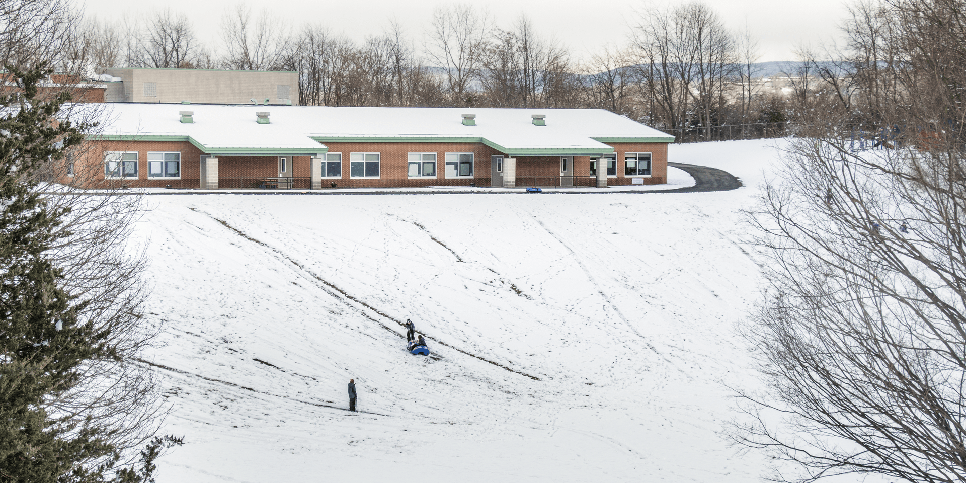Marlboro Elementary School Sledding Outdoor Project