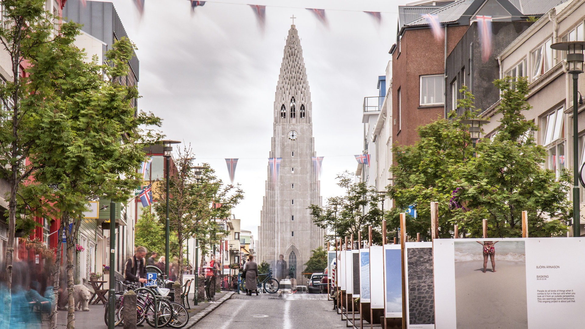 Hallgrímskirkja.
