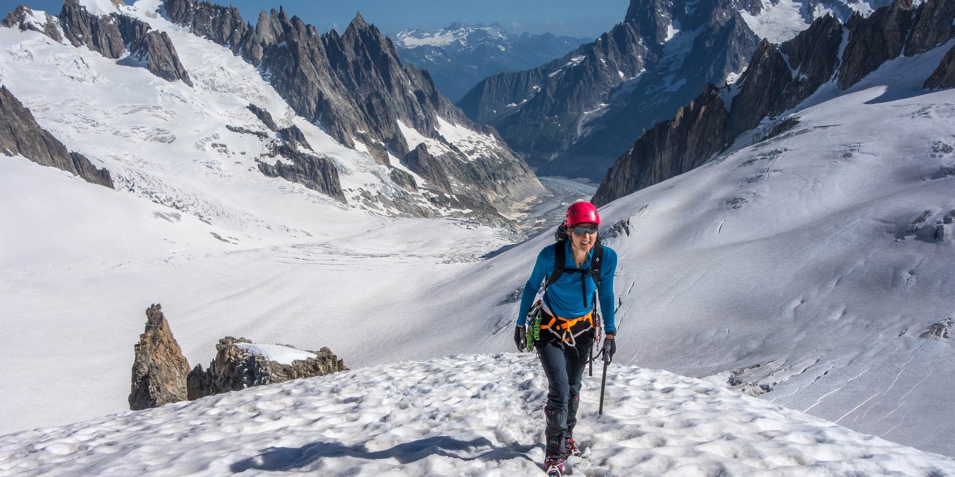 Summiting Petit Flambeau as a team