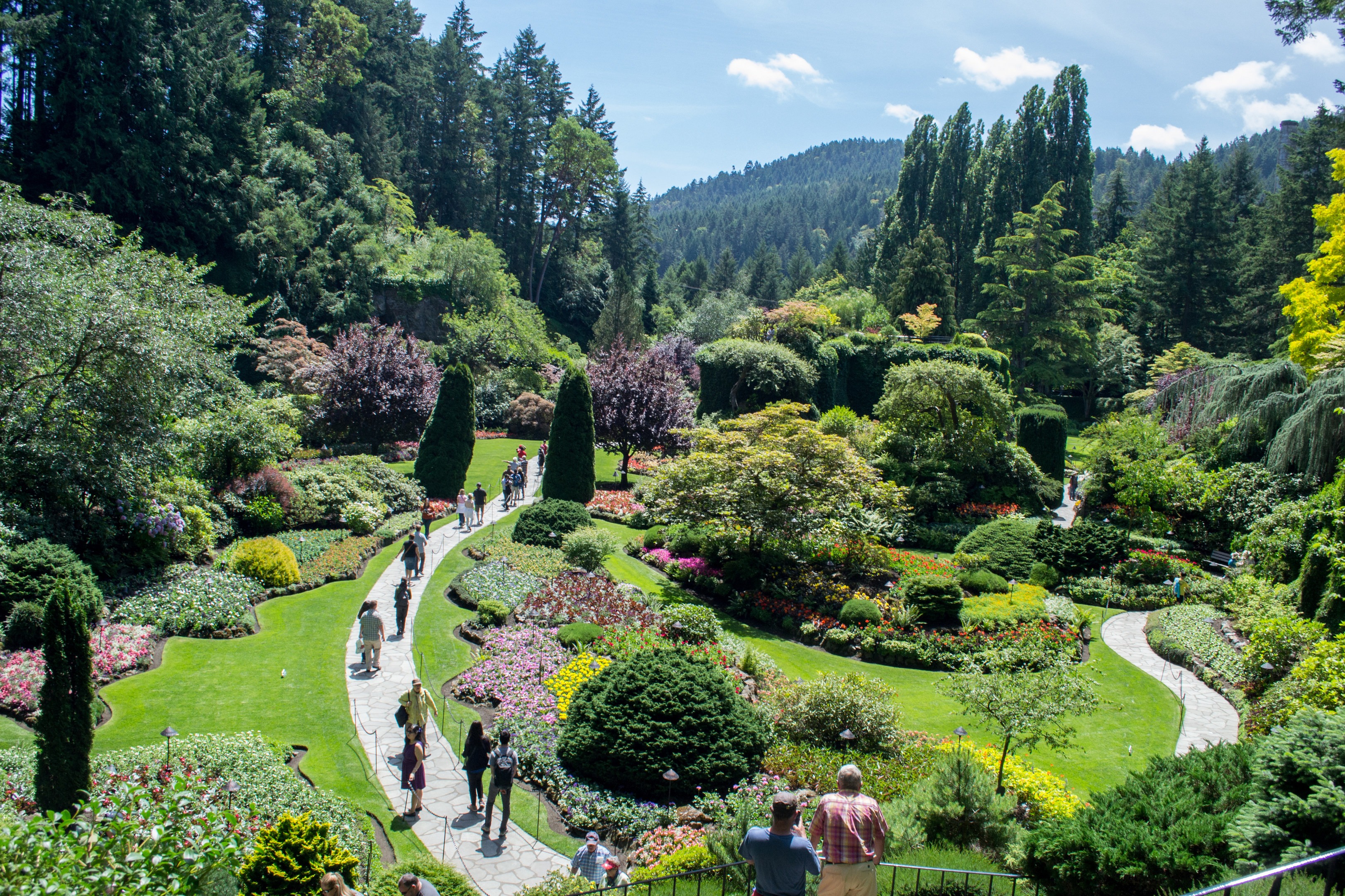 Butchart Gardens in Victoria, BC Visitor Travel Guide & Trip Planner