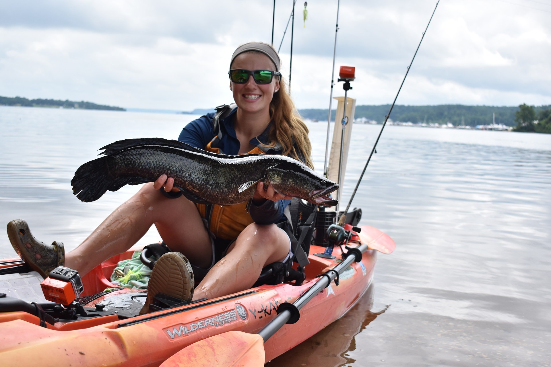 Fishing for Northern Snakehead on the Potomac River