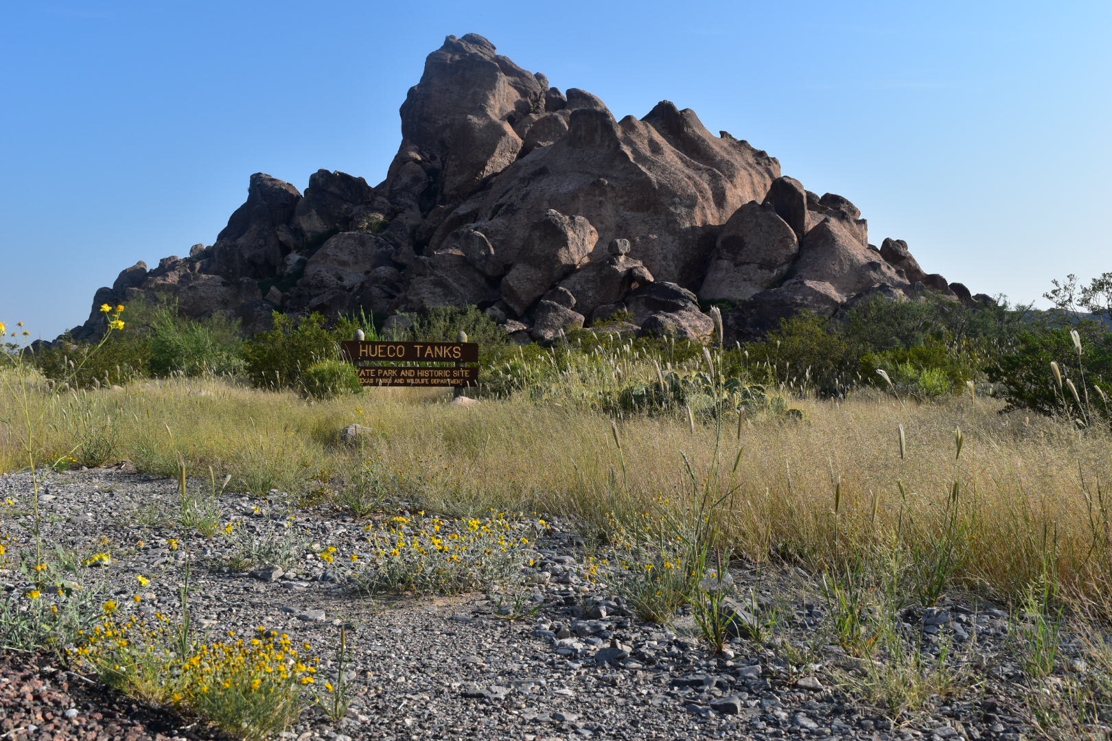 Hueco Tanks State Park and Historic Site Outdoor Project